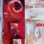 Suite en rouge II, 36x18